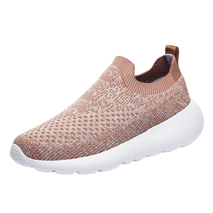 Chaussures décontractées légères Dana à semelle souple, à enfiler, en maille respirante tissée, avec fermeture élastique pour le printemps - Product Image 1