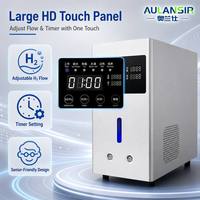 Capteur de niveau d'eau portable intelligent à écran tactile pour bouteille d'hydrogène-oxygène, alimenté par batterie, pour voiture/camping-car, utilisation extérieure, idéal pour les seniors, H2 Maison