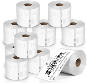 3x2 Inch Adhesive <b>Sticker</b> Thermal <b>Labels</b> Perforated Black Back Waterproof BPA-Free Paper Material for Thermal <b>Printers</b> - Product Image 2