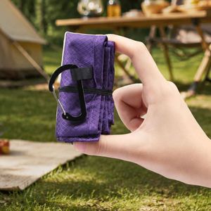<b>Outdoor</b> Dual-Purpose Folding Waterproof Storage Cushion Ultra-Light Portable Picnic Fruit Drain Tray Camping <b>Mat</b> - Product Image 1