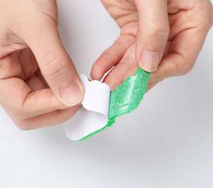 60Ct St. Patrick's Day Green Moustache-Auto-Adhésif <span class=keywords><strong>Barbe</strong></span> Shamrock Party Supplies Favors Costume Accessoire - Product Image 3