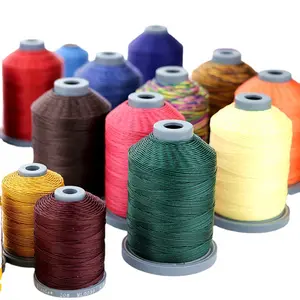0.6MM Leather goods line Polyester wax thread handmade waxed threads 180M machine leather line xiange