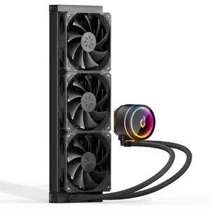 Uphere 360mm Aio líquido CPU enfriador de agua caja de refrigeración para juegos 120mm bajo ruido alto rendimiento ventilador enfriador PC RTX4090 4080