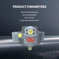 Venta al por mayor de fábrica: Bomba de pistones radiales variables Prance D955-0001, desplazamiento de 10 cc, presión de 350 bar, caudal de 3000 RPM
