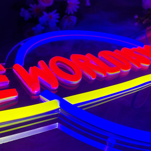 Custom Neon <b>Sign</b> Personalizable Dimmable RGB Neon Light SignWall Decor for Bedroom, Wedding, Birthday <b>Bar</b> & Custom Business - Product Image 3