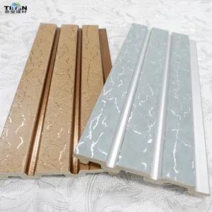 Multi-Color Luxury Design Waterproof Polystyrene Wall Panel Soundproof Without Formaldehyde Household Use