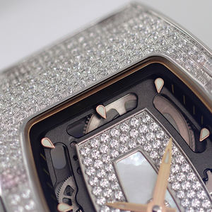 Nouvelle montre mécanique pour femme de haute qualité, tendance mode 2025, avec diamants incrustés, montre pour femme - Product Image 4