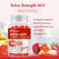 Gummies Brûle-Graisse Mère Amincissantes Keto ACV au Vinaigre de Cidre de Pomme Marque Privée Ventre Plat Perte de Poids