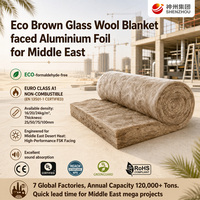 Isolation de toiture et de murs en métal sans formaldéhyde UL Green Guard-gold R15 3,5 pouces, rouleaux d'isolation en laine de verre Fsk Eco