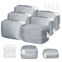 Sac de rangement pour oreillers grande capacité, organisateur de literie à compression automatique, sac de rangement pour couettes, gain de place pour placard et déménagement