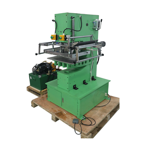 High Quality New 60 Hydraulic Heat Press Machine CE Certified Semi-Automatic Flatbed for <b>Leather</b> Garments Crates Shopping - Product Image 4