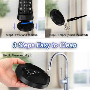 Lampu tabung UV gelombang 365nm, lampu pembunuh serangga nyamuk UV kontrol hama dalam ruangan, pembunuh serangga ungu - Product Image 3