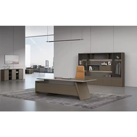 Prix compétitif Haut de gamme PDG Moderne Boss Mobilier de bureau Gestionnaire de table Bureaux de direction
