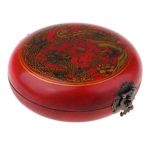 Vintage 5 pollici Feng Shui Luo Pan antica bussola geomantica con cassa in legno per cristalli di Feng Shui - Product Image 3