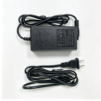 Chargeur intelligent au lithium 16,8 V 2 A, entrée large plage de tension, conception à faible émission de chaleur, chargeur de remplacement pour batterie de mini-trottinette électrique 14,8 V