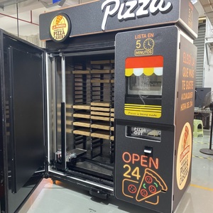 Distributeur Automatique de Pizza Entièrement Automatisé à Écran Tactile Numérique Nourriture Fraîche Intelligente pour Entreprise Commerciale Offre Spéciale avec Fonction SDK - Product Image 4