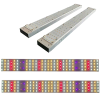 Le plus récent Samsung LM301h evo 100W 120W spectre complet 3000k rouge lointain UV plante grandir LED imprimé module de PCB linéaire avec dissipateur de chaleur
