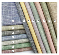 280gsm Cvc Teint Plaids Vérifier Coton Polyester Brossé Vérifier Fil À Carreaux Tissu Teint