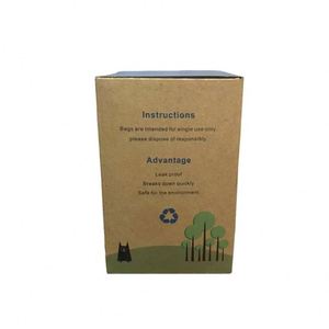 Custom Logo Earth Friendly Biodegradable Pet Poo Pouch <b>Bag</b> Eco Friendly <b>Compostable</b> Pe Plastic Doggy Dog Poo Poop Waste Poop <b>Bag</b> - Product Image 3