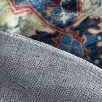 Tapis en cachemire avec support TPR, lavable, pliable, à poils courts, pour salon, chambre, chevet, canapé, table basse, tapis rembourré en polyester
