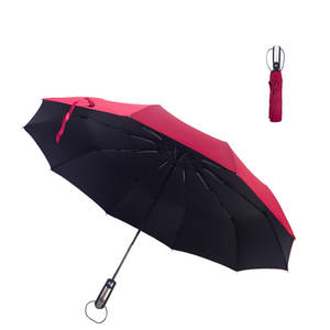 Parapluie pliable coupe-vent QX, nouveau design, parapluie automatique de voyage tendance - Product Image 4