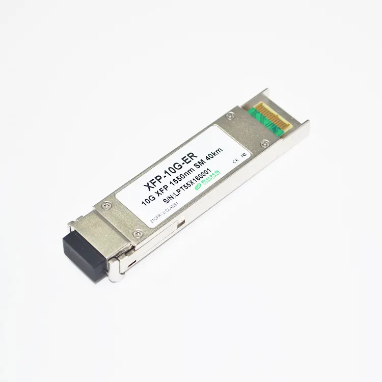 10G XFP LR 1550nm 40KM DOM SMF LC Duplex Fiber Optic Transceiver Module