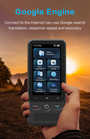 Traducteur intelligent multilingue 138 langues, appareil photo 800MP, échange de devises en temps réel, batterie 1500mAh, Google Iflytek AI 17 hors ligne