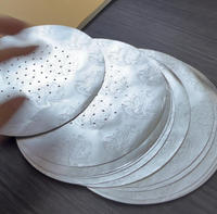 Papier d'aluminium perforé 20 microns pour charbon de chicha, avec logo personnalisé en relief, pour narguilé et chicha