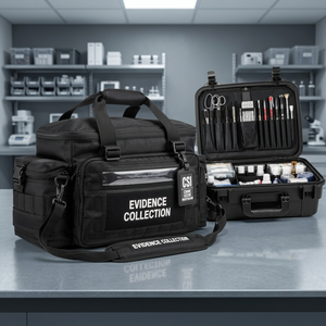 Sac de collecte d'épreuves criminalistiques et kit d'investigation sur la scène du crime - Boîte de transport pour échantillonnage en laboratoire en nylon 1000D - Product Image 3