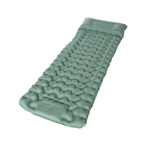 Matelas gonflable d'extérieur pour le <span class=keywords><strong>camping</strong></span>, gonflage automatique à pédale, type pression, simple, avec oreiller en TPU - Product Image 1