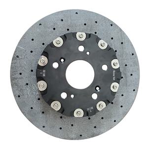 Disque de frein en céramique carbone Rotor de frein pour BMW Audi Q7 <span class=keywords><strong>GTR</strong></span> R35 gris voiture de tourisme OE spécifications du fabricant - Product Image 2