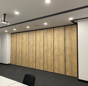 Parois mobiles pliables modernes pour écoles, cloisons démontables, cloisons acoustiques amovibles, porte, cadre <span class=keywords><strong>en</strong></span> aluminium réglable - Product Image 2