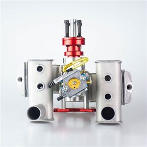 Moteur à essence <span class=keywords><strong>bicylindre</strong></span> <span class=keywords><strong>50cc</strong></span> VVRCRCGF pour avion modèle à voilure fixe, nouveau matériau PVC TV2 compatible - Product Image 4