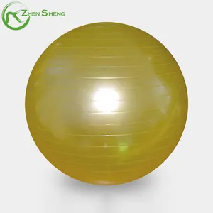 Zhensheng bola de exercício de academia, transparente, yoga