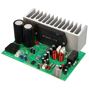 140W * 2 STK401 บอร์ดขยายเสียง AC 24V-28V ดูอัล 2.0 พลังงานสูงพร้อมรูระบายความร้อน - Product Image 1