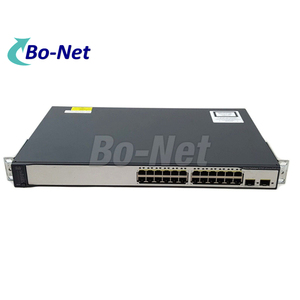 Chuyển đổi mạng WS-C3750-24PS-S gốc 24 10/100 cổng PoE + 2 cổng SFP ipb hình ảnh lớp 3 - Product Image 2