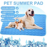 Coussin de canapé pour animaux de compagnie, tapis de sol rafraîchissant pour chien, tapis de couchage en soie glacée pour chat, réducteur de température