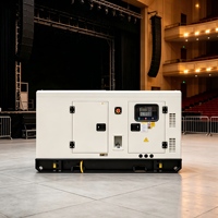 Groupe électrogène diesel silencieux Weichai 60KW, type insonorisé avec batterie d'entretien