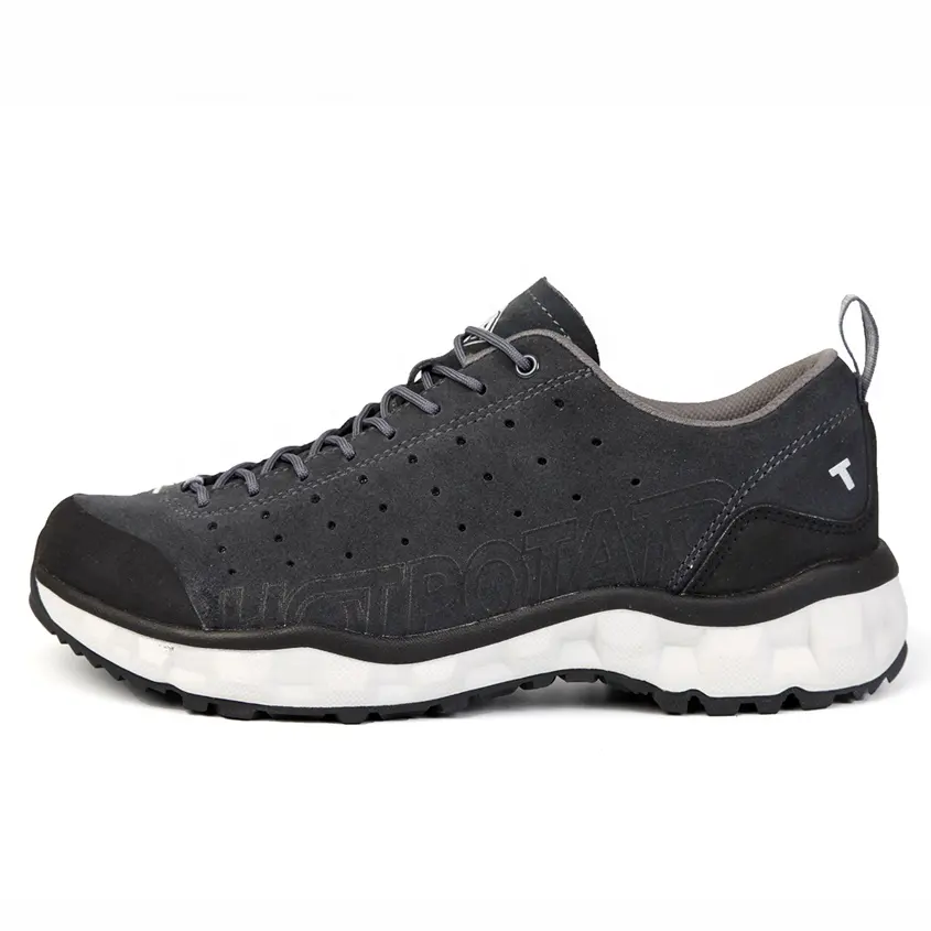 HOTPOTATO big logo water resistant suede approach shoes hiking sneaker men T7