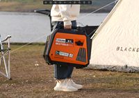 Tragbarer Inverter-Generator für Zuhause, Benzin, 50/60Hz, 3kVA, 220V/380V, 1-5KW, 4-Takt, leichter Benzin-Stromerzeuger, EPA, Seilzugstarter, 24V