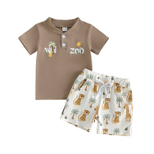 Nuovo <span class=keywords><strong>Pigiama</strong></span> Estivo per Bambine <span class=keywords><strong>con</strong></span> Motivo Cupcake, Camicia a Maniche Corte <span class=keywords><strong>con</strong></span> Colletto e <span class=keywords><strong>Bottoni</strong></span>, Pantaloncini, Completo in Raso per Compleanno - Product Image 5
