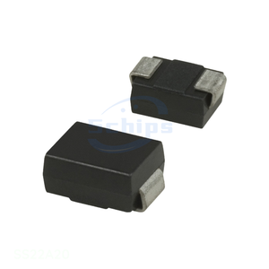 Original DIODE SCHOTTKY 20V 2A DO214AA Single Diodes DO-214AA, SMB SS22A20 Buy Online Electronic Components - Product Image 1