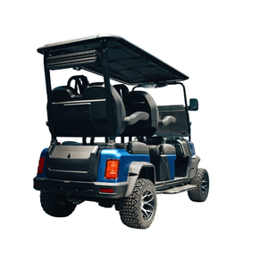 TONGCAI 2025 Nouveau design en fibre de carbone imprimée Voiturette de golf électrique 4 places Buggy utilitaire polyvalent durable pour la communauté - Product Image 4
