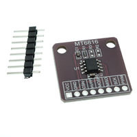 Module de capteur d'encodeur magnétique MT6816, haute vitesse, haute précision, mesure d'angle par induction magnétique pour la détection de position