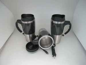 Factory Direct Wholesale Modern Stainless Steel Heated Car <b>Cups</b> Vacuum Insulated Driver's <b>Thermos</b> <b>Cups</b> for Outdoor Use - Product Image 3