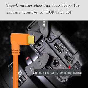 Línea de disparo en línea tipo C al por mayor para <span class=keywords><strong>Sony</strong></span> a7C a7m3 a7r3 <span class=keywords><strong>A7S3</strong></span> A7M4 Micro cámara única conectada a la computadora USB3.0 Data Lin - Product Image 3