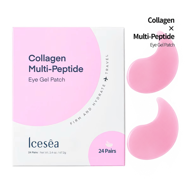 OEM Collagen Peptide Hydrogel Eye Patches Puffy Eyes Dark Circles Under Eye Mask Firming Hydrating for All Skin Types