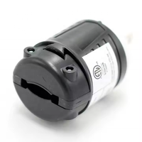 NEMA L5-15P 125V 15A Twist Lock Plug PVC/ABS 3-Pin Male Connector for Generators & Industrial Equipment