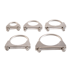 공장 헤비 듀티 배기 머플러 U 볼트 클램프 후프 선반 파이프 홀더 - Product Image 1
