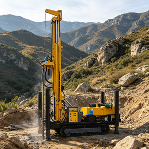 <span class=keywords><strong>Plateau</strong></span> Grassland Herder Water Well Water Gas Crawler Drill Rig High - Product Image 1